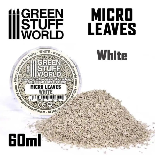 Leaves Mini / Micro Leaves White mix 10610