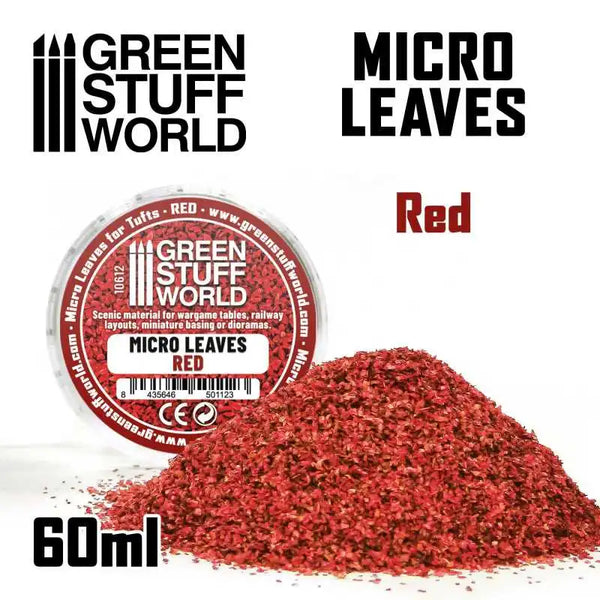 Leaves Mini / Micro Leaves Red Mix 10612