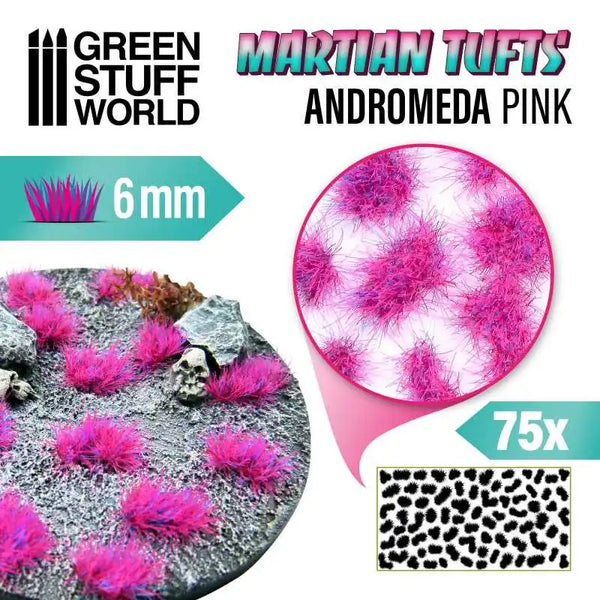 Martian Fluor Tufts - ANDROMEDA PINK 10682