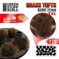 Grass TUFTS XXL 22mm self-adhesive Burnt Grass 11453
