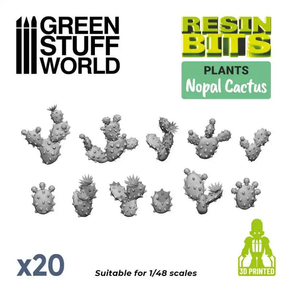 20x Nopal Cactus Pear Cactus set 11612