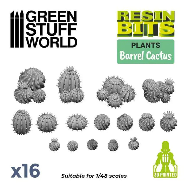 16x Barrel Cactus Barrel Cactus set 11614