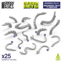 Green Stuff World Mechanical Tails and Weapons 1:48 12688