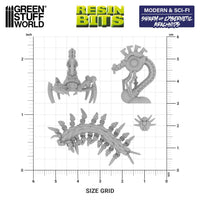 Green Stuff World Swarm of Cybernetic Arachnids 1:48 13635