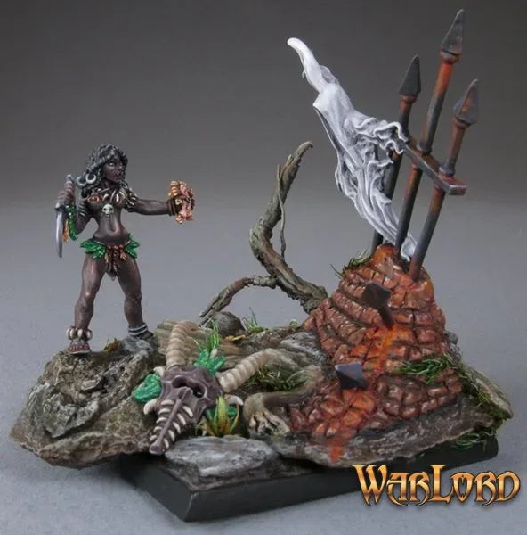 Rhasia, Zombie Master Human Warlock 14512 (metal)