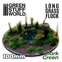 Long Grass 100 mm Dark Green 3347