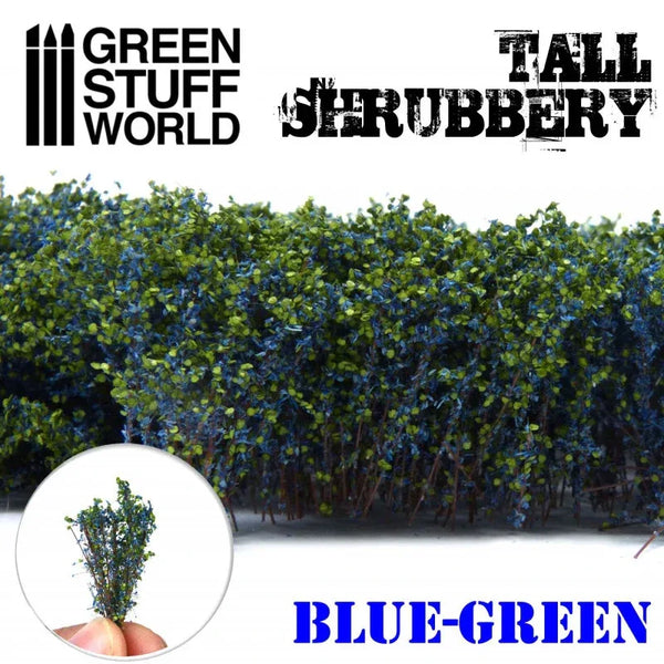 Shrubs / Tall Shrubbery - Blue/Green 9928