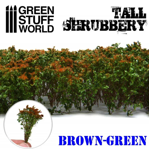 Shrubs / Tall Shrubbery - Brown/Green 9930