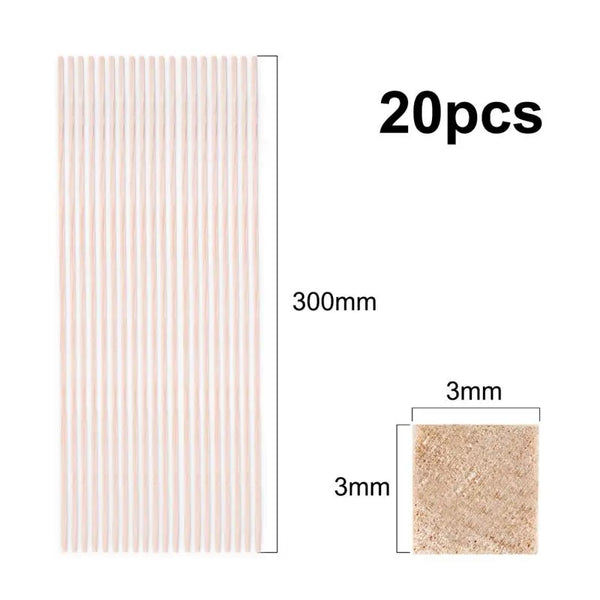 Balsa Wood 3x3 mm 30cm 20 pieces