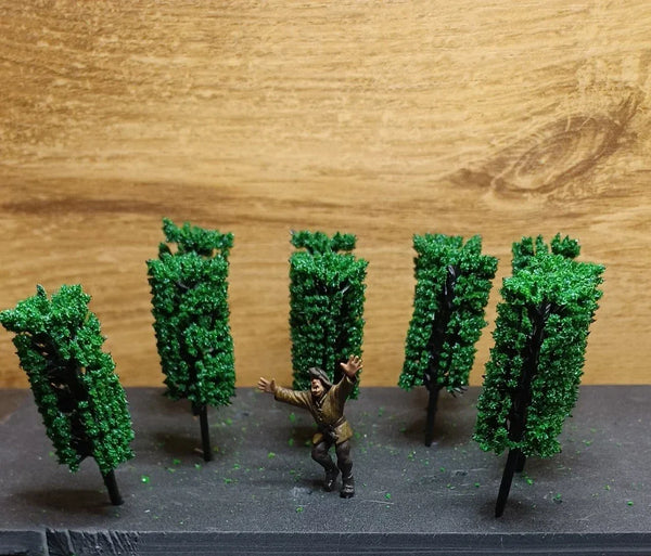 Trees 10 pieces set no. 26