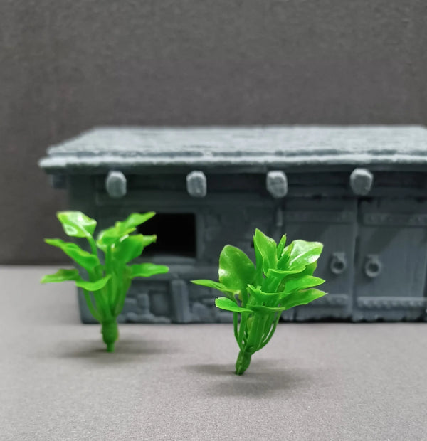 Green Plant 4 cm High 10 Pieces