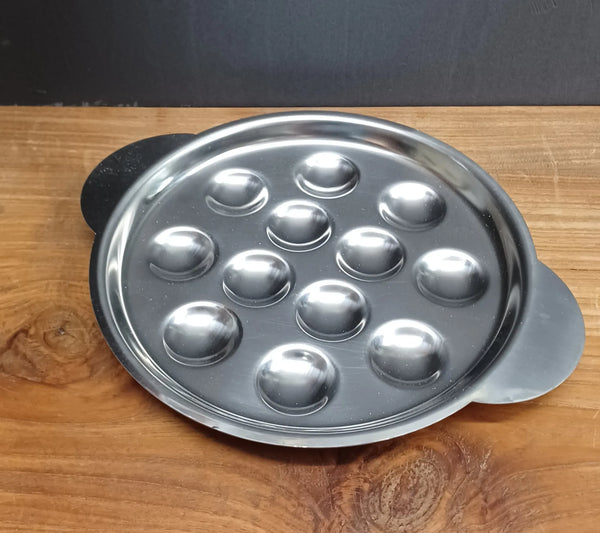 Metal Paint Palette with 12 reservoirs