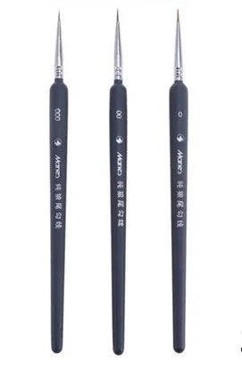 Maries Set Penselen Nylon 3 stuks 000/00/0