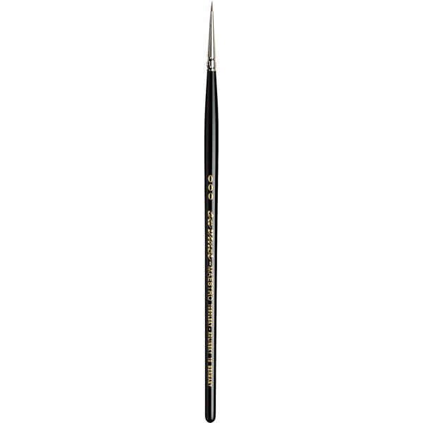 da Vinci Maestro Puntpenseel Nr 3/0 voor Aquarelverf met korte steel Serie 10