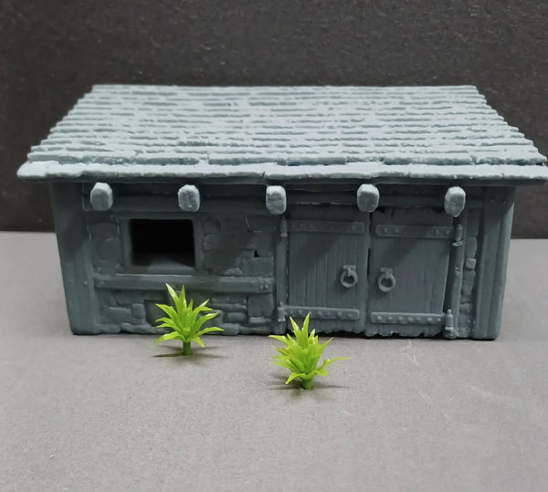 Bushes 25 pieces Green 1.5 cm plastic